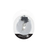 OUCH! Classic Fluffy Cuffs - White - White Fluffy Restraints
